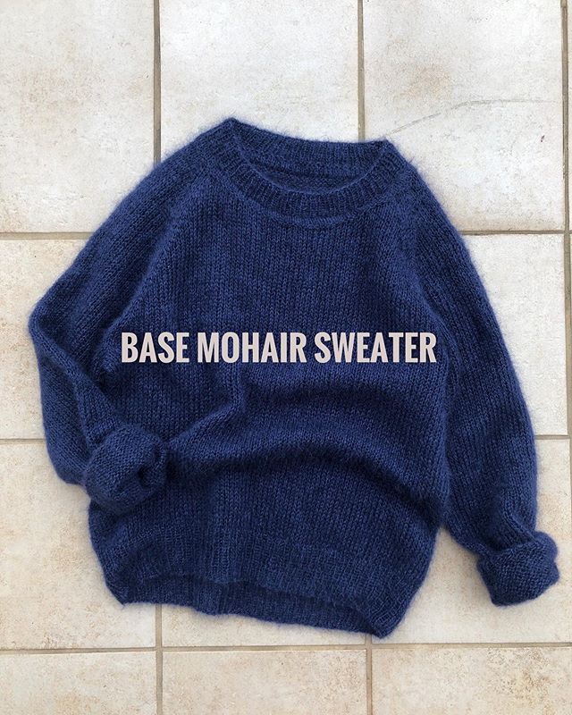 Базовый мохеровый свитер / Методическое пособие по вязанию (olga_kichukova)