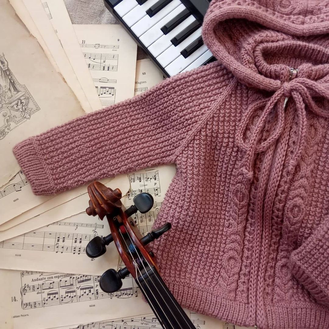 [blossom_knit]  Кардиган  Prelude_saida (Саида Усманбекова)