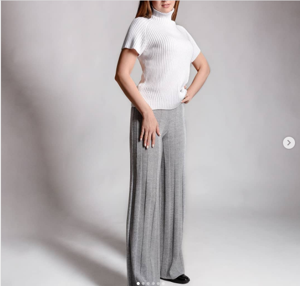 Брюки вязаные (Любовь Ятчук) @lubov_lumoda, фото 1 из 1.