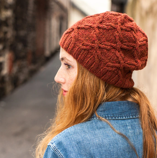 [brooklyntweed] Шапка и шарф Scrollwork (Irina Dmitrieva)