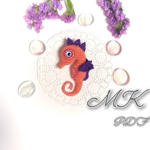 брошь Морской- конек (mavdrik_toys)