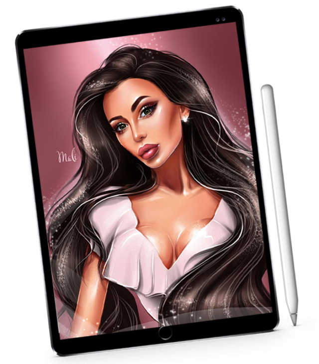 Цифровой портрет с нуля (Алина Матвеева)