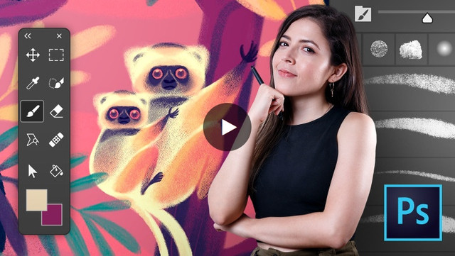 [Domestika] Adobe Photoshop для иллюстраций  (Gemma Roman)