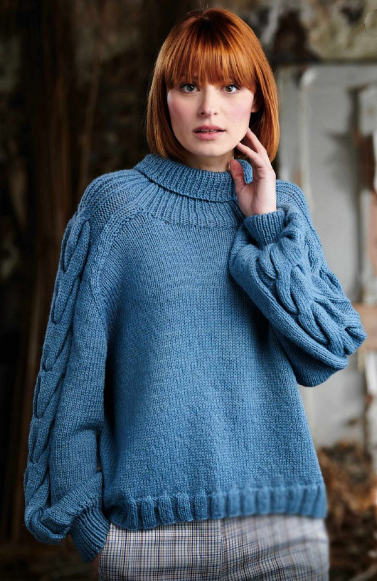 [Домоседка] Cвитер Zoya (Оксана Димид)