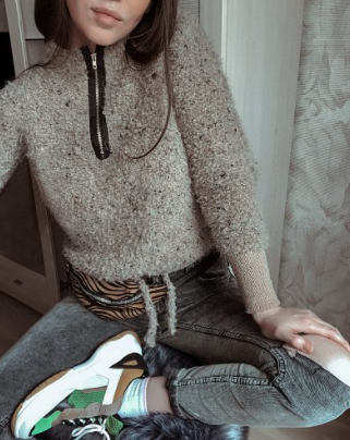 Джемпер Барашек на молнии (o.malica)