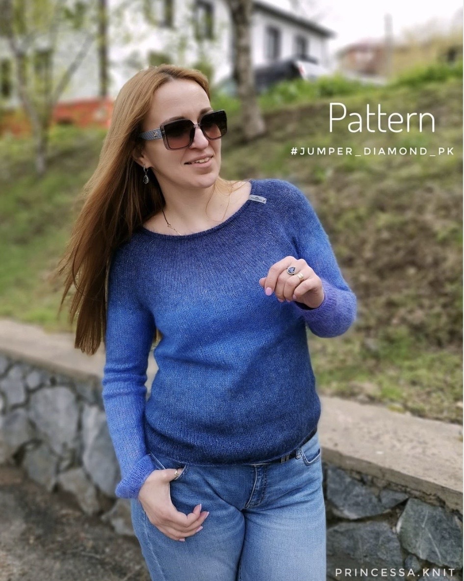Джемпер Diamond (princessa.knit)