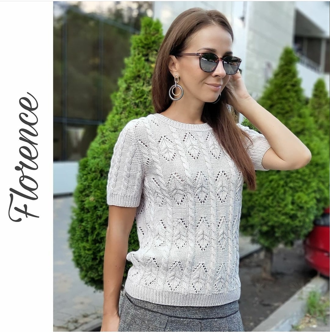 Джемпер Florence (Инна Петрова)@knit_inka, фото 1 из 1.