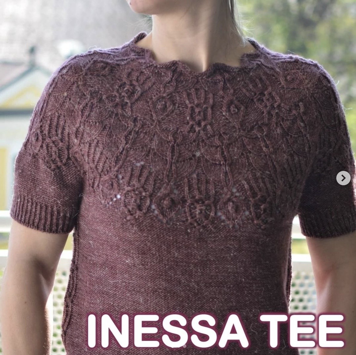 Джемпер Inessa Tee (valentinasknits)