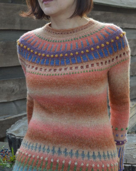 Джемпер Калейдоскоп (lisa_skripkalisa)