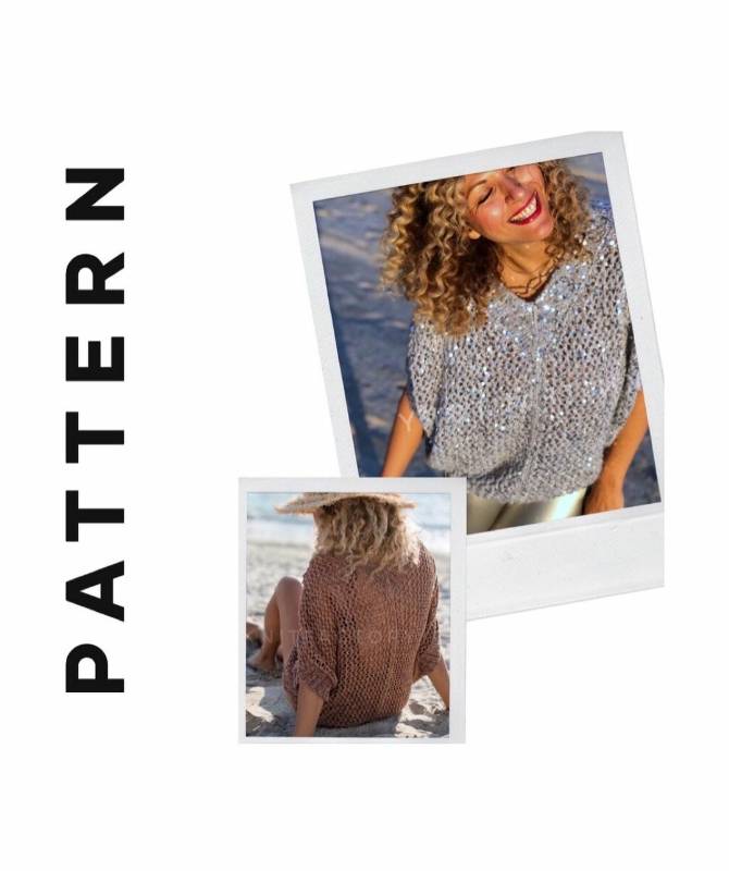 Джемпер/Майка Сетка (knitfactory)