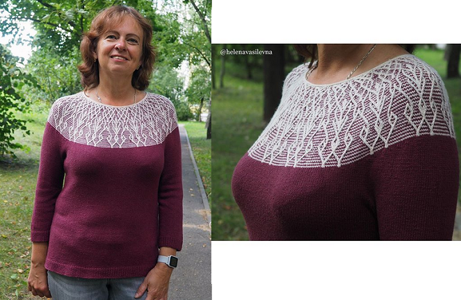 Джемпер Майолика  (helenavasilevna)