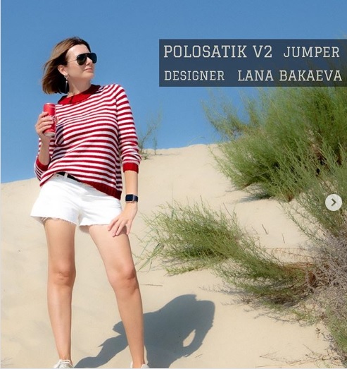 Джемпер "Polosatik V2" (lana_bakaeva)