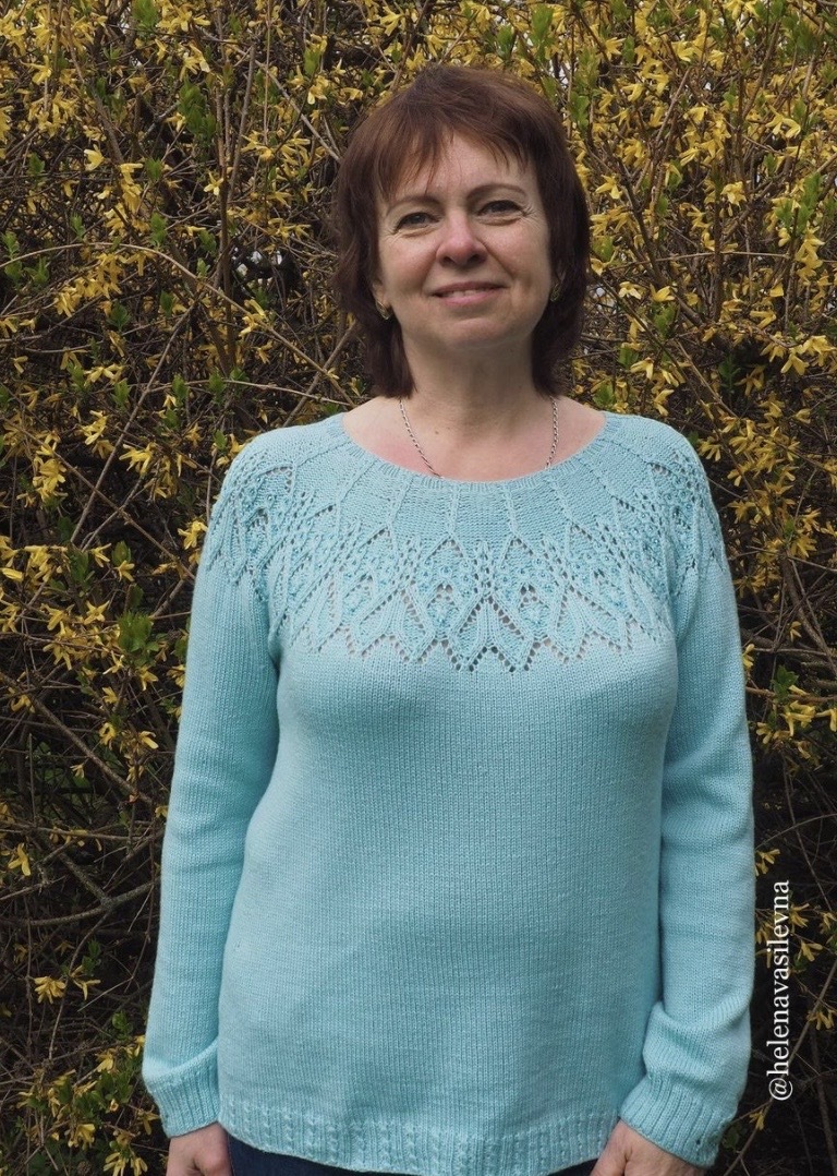 Джемпер Роджерсия (helenavasilevna)