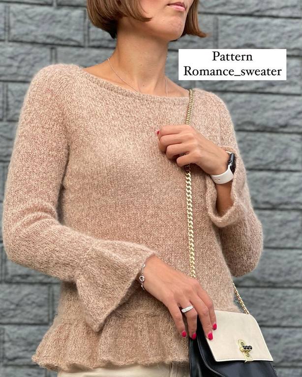 Джемпер Romance_sweater (bydashylia)