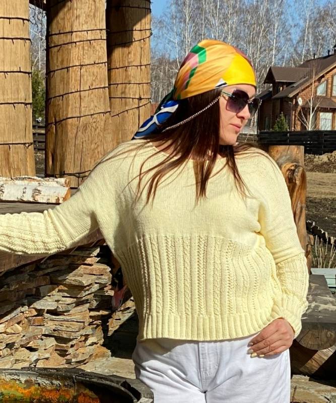 Джемпер Summer (olga_chel_knitting)