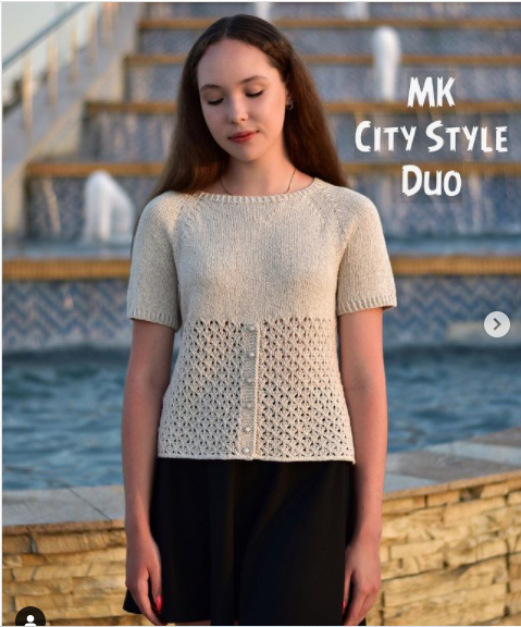 Футболка/джемпер City Style Duo (olga_shkineva_)