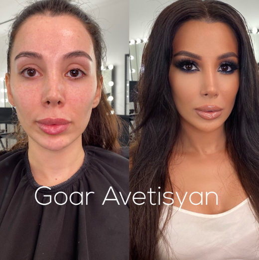[Goar Avetisyan] Звездная трансформация (Макияж Ким Кардашьян)
