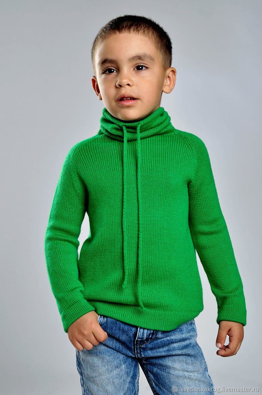 GREENVILLE Mастер класс детского свитера (Светлана Круглова)