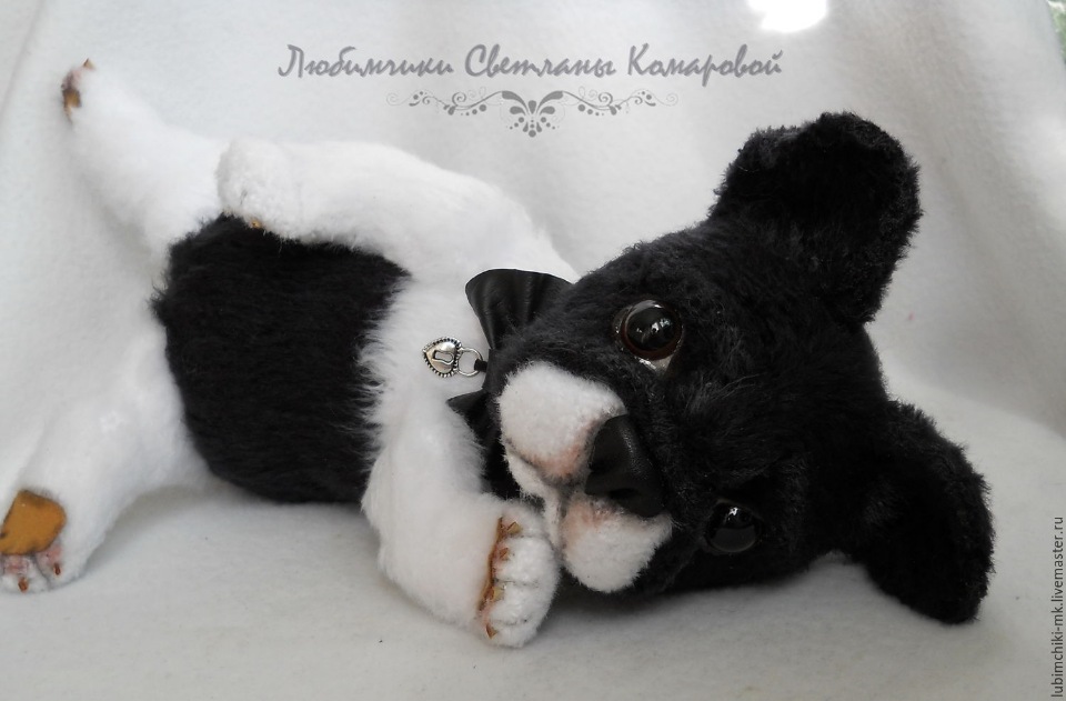 [Игрушка] Мастер-класс Французский бульдог тедди. Вязание (Светлана Комарова)