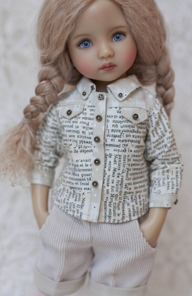 [Игрушки] Рубашка для кукол Paola Reina, Little Darling, Minouche и др. (BoosinkaNK)