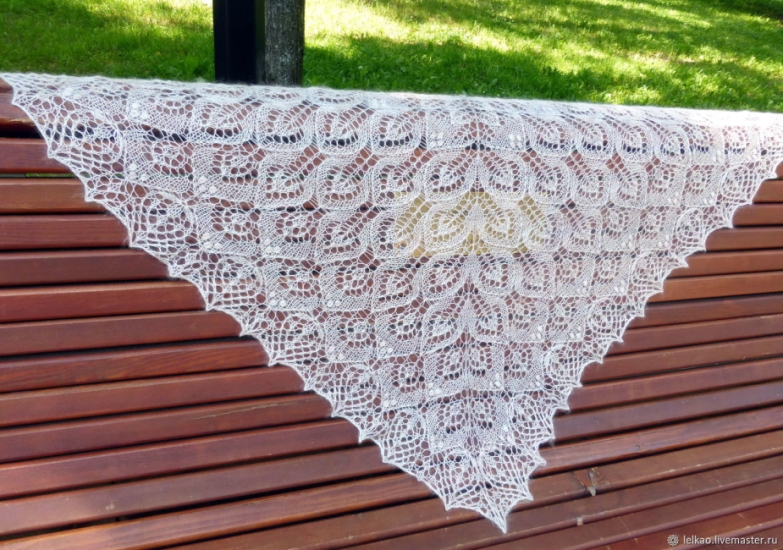 Инструкция по вязанию ажурной шали (Ольга Ажурные шали)