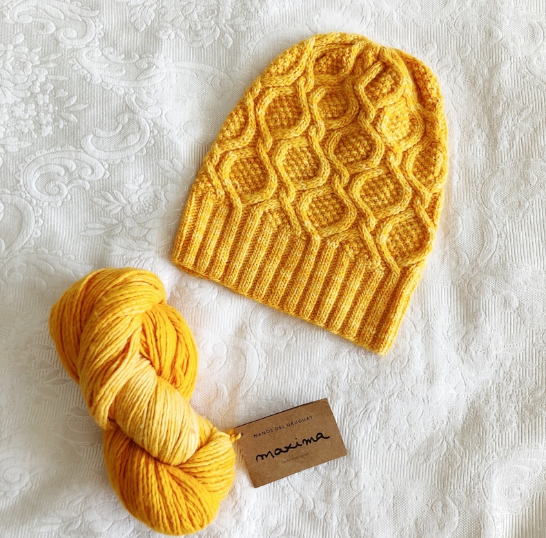 Инструкция Шапки с рисунком Ромбы (Мария Левина)