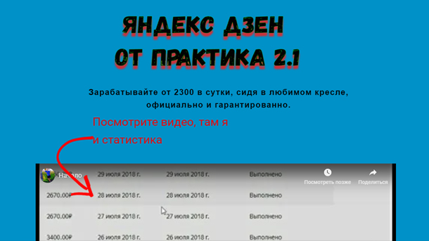 Яндекс.Дзен от практика 2.1 (Игорь Шмель)