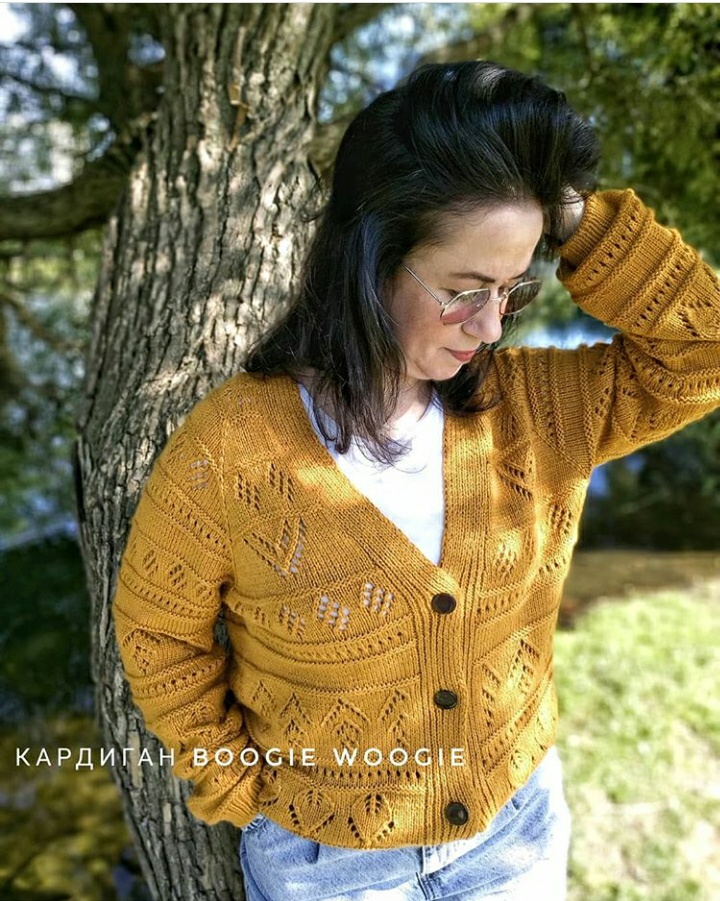 Кардиган Boogie woogie (two.needles)