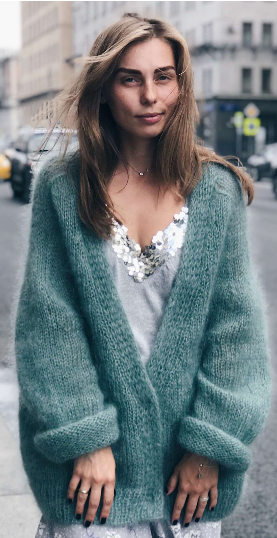 Кардиган/пуловер Мохеровый красавчик New (Маргарита Терехова)