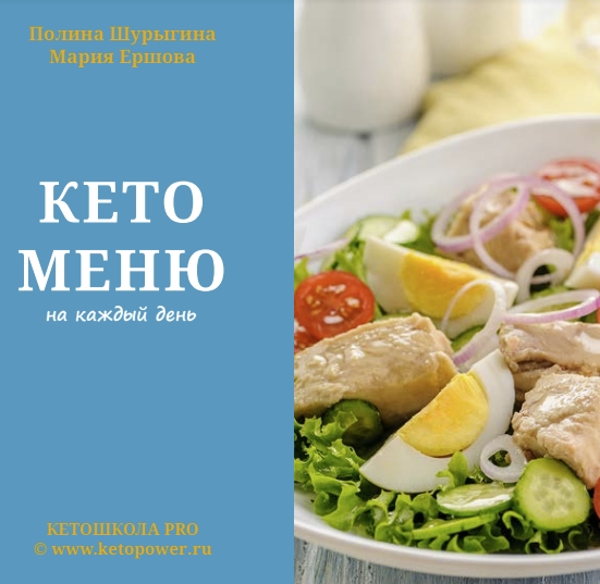 Кето меню на каждый день. Сборник рецептов (@ketopower)