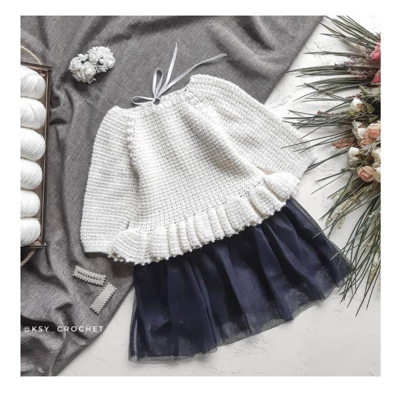 Кофточка Паулина (ksy_crochet)