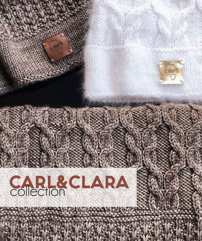 Комплект шапка+шарф Carl & Clara (Татьяна Улуджевиз) @elkrafto