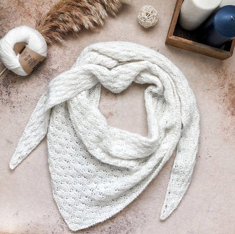 Косынка крючком (nadin.knit)