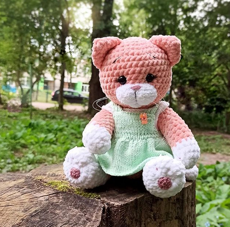 Котенок крючком (Марина Казакова)