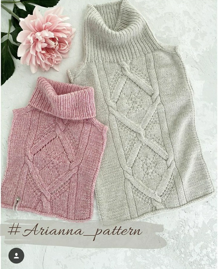 Манишка Arianna (nastasya_wool)