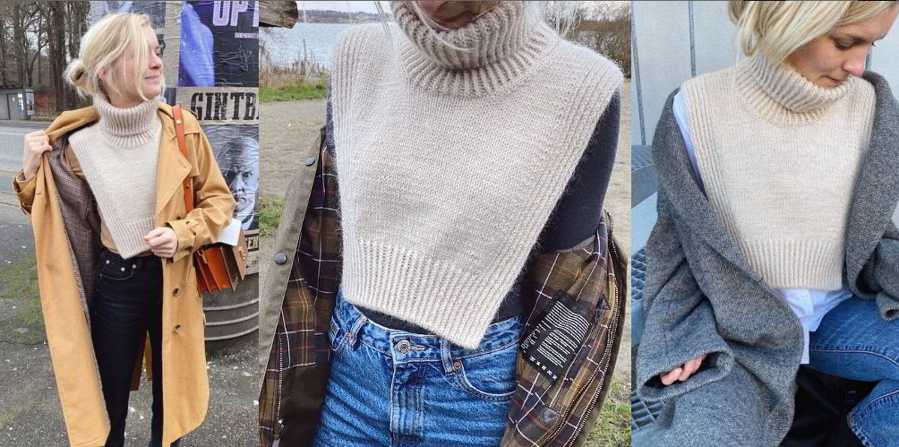 Манишка Terrazzo neck (PetiteKnit)