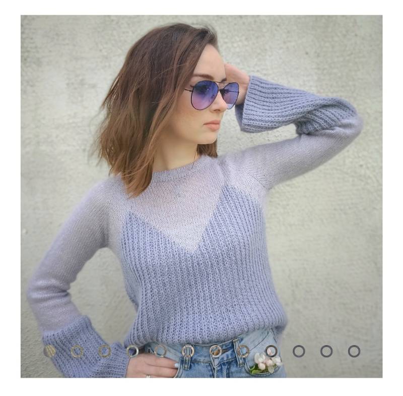 [margo_knit_cat] Джемпер Covered (Маргарита Кошелева)