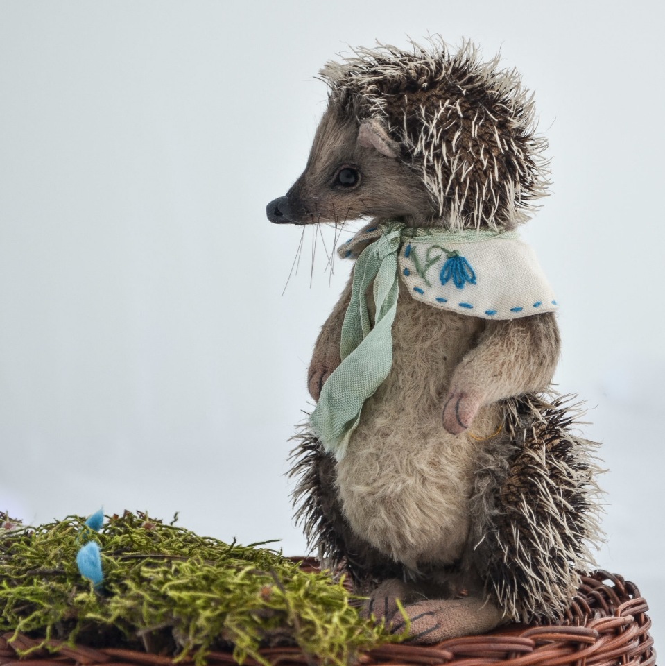 Мастер класс Ежик Подснежник, базовый  (Оксана Антоненко)