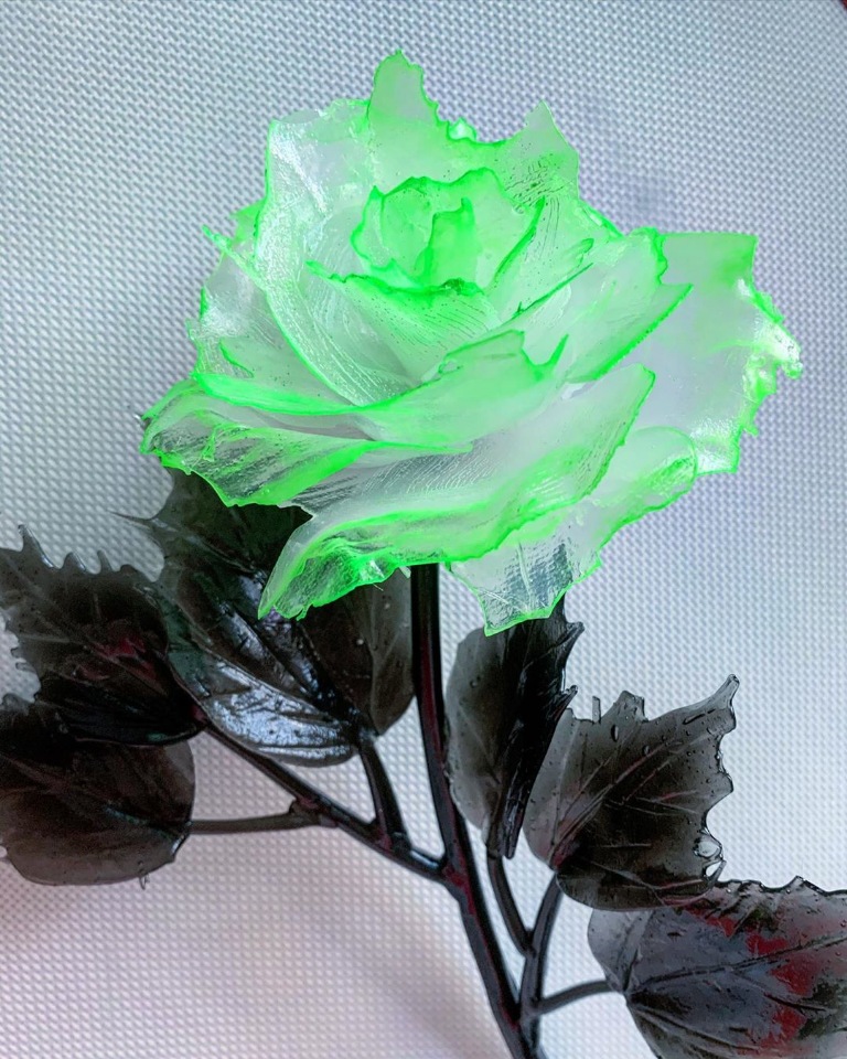 Мастер-класс "Хрустальная Роза"(Виктория Токмакова)