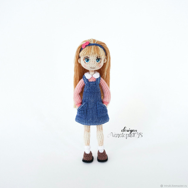Мастер-класс Куколка Анита (описание вязания) (Светлана Удальчикова)