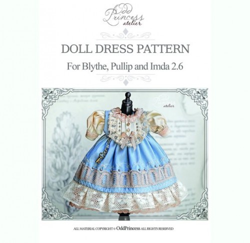 Мастер-класс "Кукольное платье" (oddprincess)