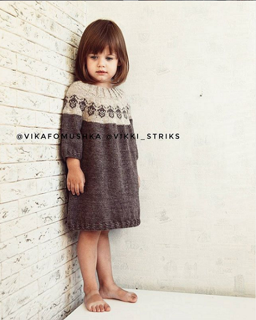 Мастер-класс платье Little Acorn Dress (vikki_strikks)