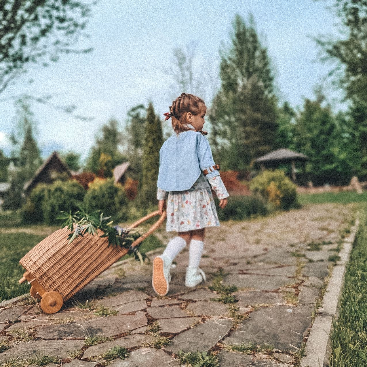 Мастер-класс по плетению «Тележка» (Кристина Строде)