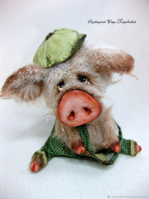 Мастер-класс по вязанию Поросенок (Вера Терекбаева)
