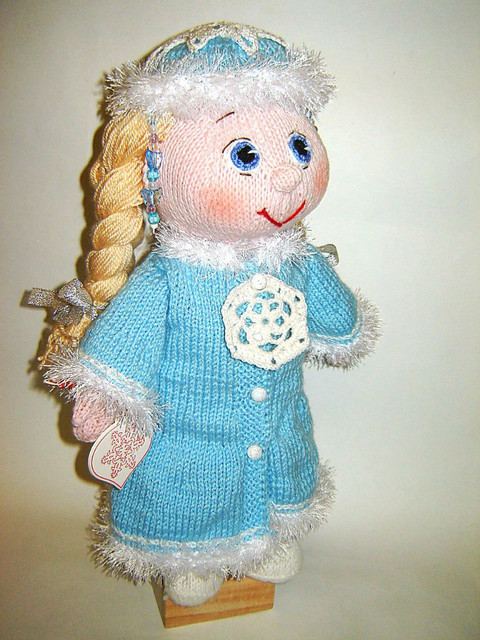 Мастер-класс Снегурка (спицы) (Ольга Чепижная (Mama Klara)