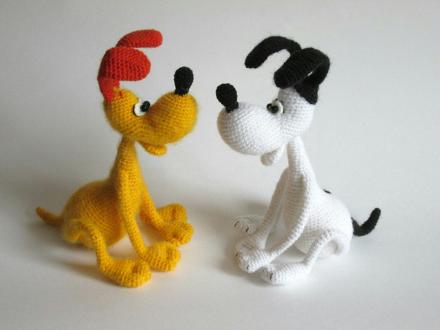 Мастер-класс Собачка (описание вязания) (Маргарита Яковлева)