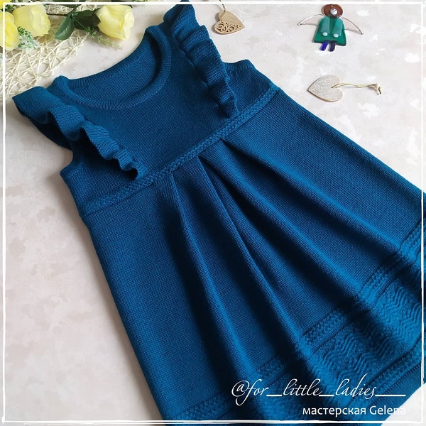 [Мастерская Gelena] Школьный сарафан Первоклашка