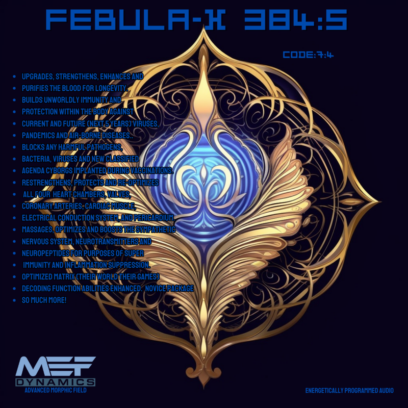 [MEF Dynamics] Фебула X 384:5 [Код: 7:4] (морфическое поле) I Febula X 384:5 [Code:7:4]