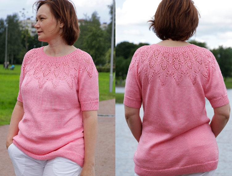 Мини-курс Круглая кокетка. Ажур (Наталья Кошелькова)