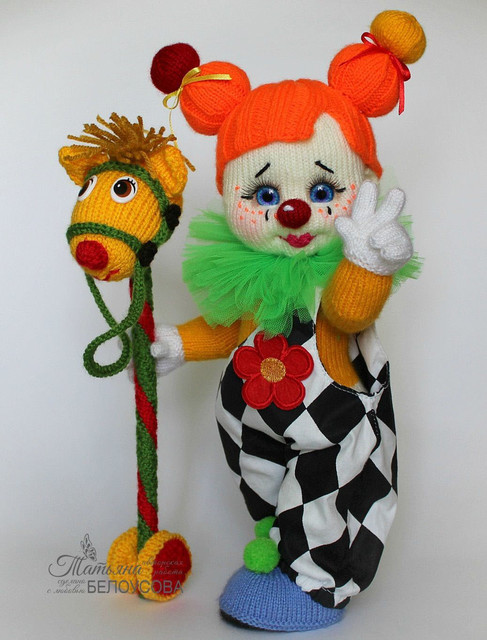 МК Клоунесса Муха Спицы (Татьяна Белоусова)